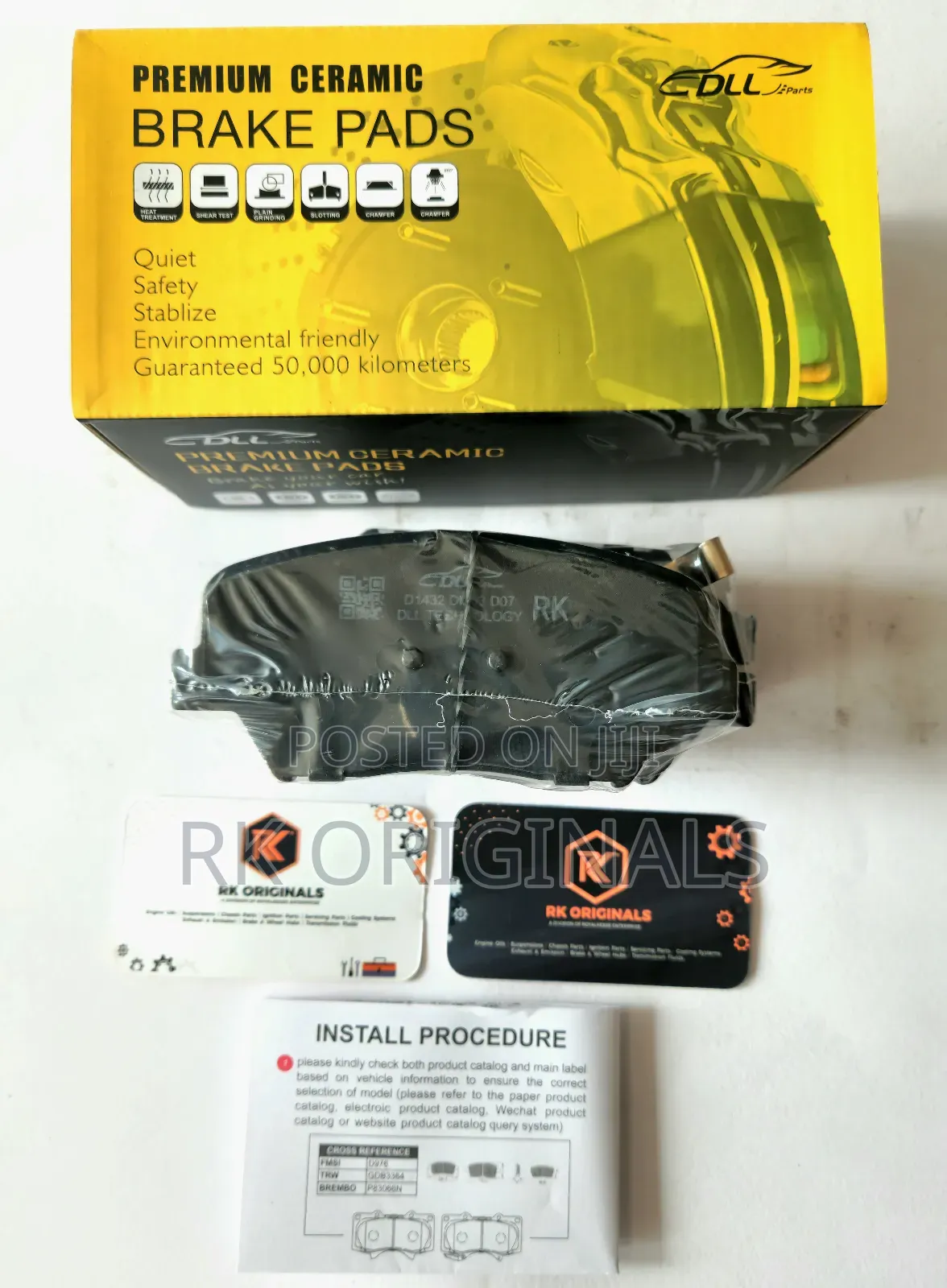 Santa Fe 10-16/Sorento 11-15/Elantra 11-16 Ceramic Front Brake Pads