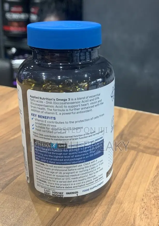 Omega 3 Fish Oil Applied Nutrition Omega 3