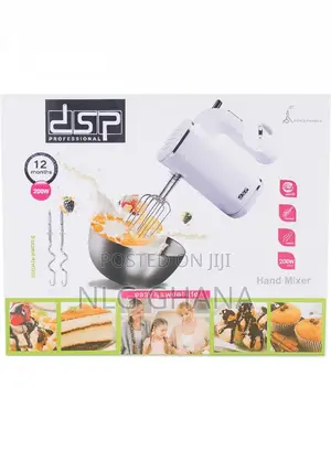 200w 5 Speeds Adjustable Lightweight Electric Hand Mixer. Ghx7007