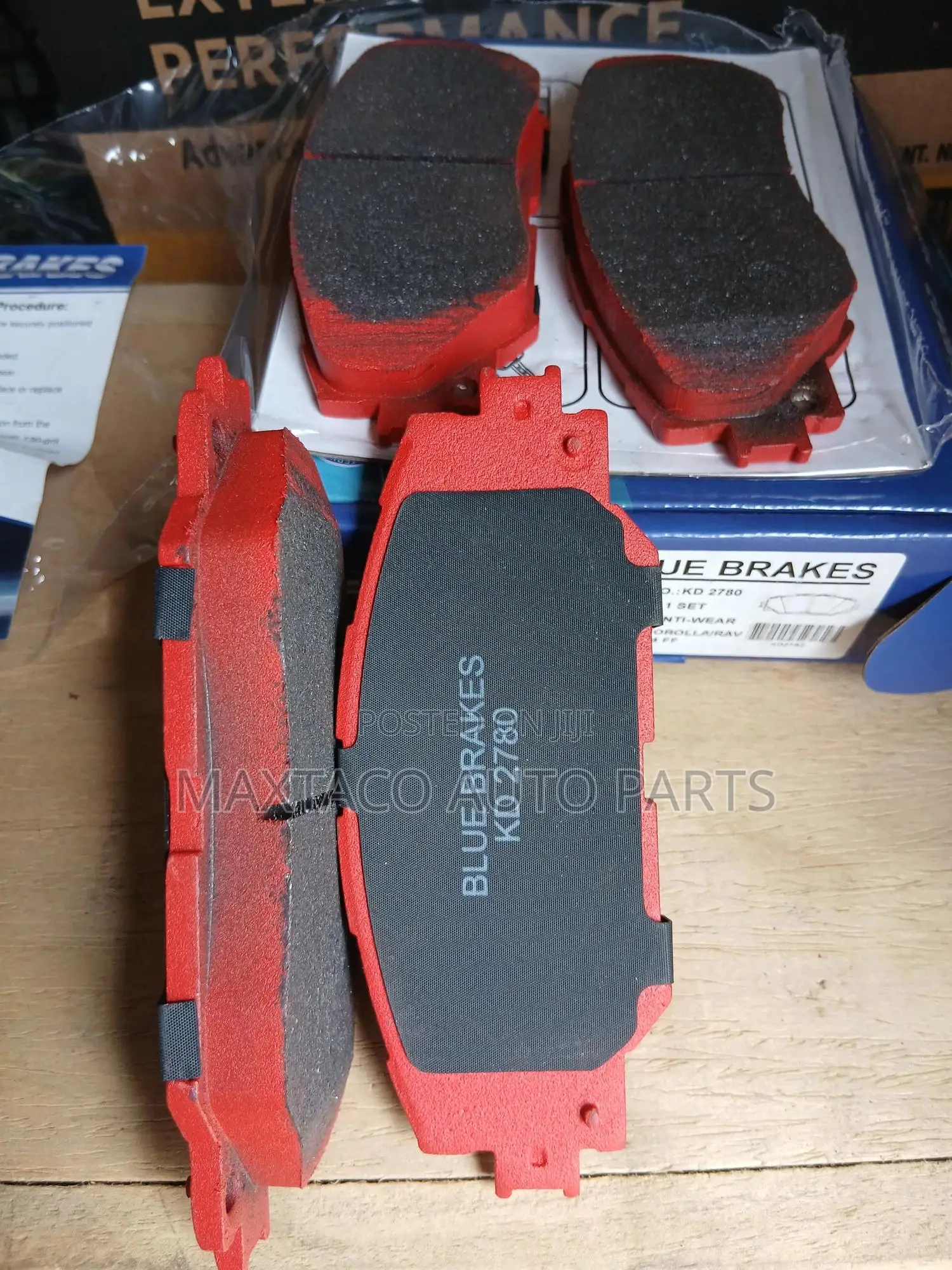 Blue Brakes Kd2780 Ceramic Brake Pad-F for Toyota Corolla