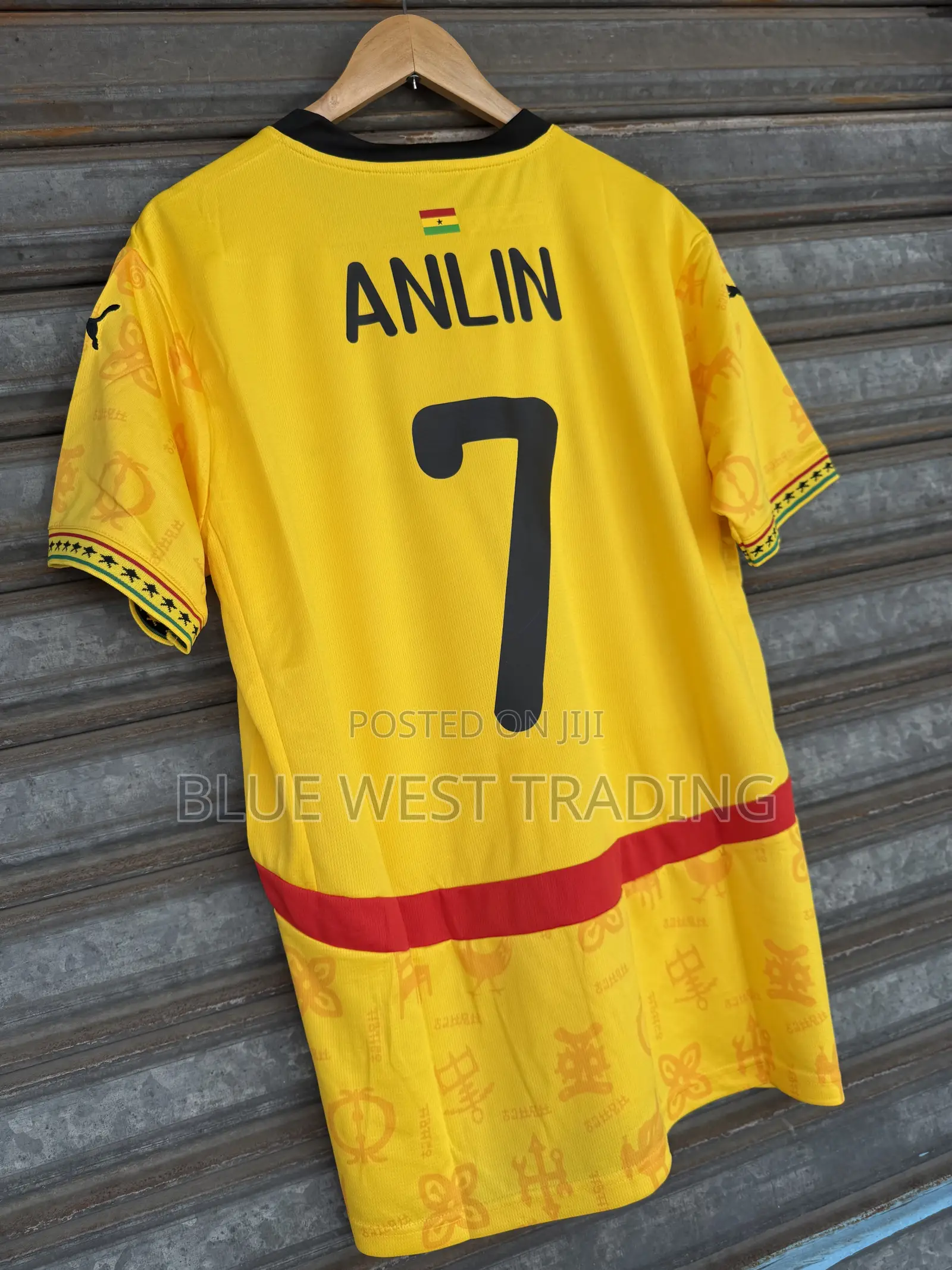 Customized Ghana Away Jersey _ Ghana 2025/2026 Away Jersey