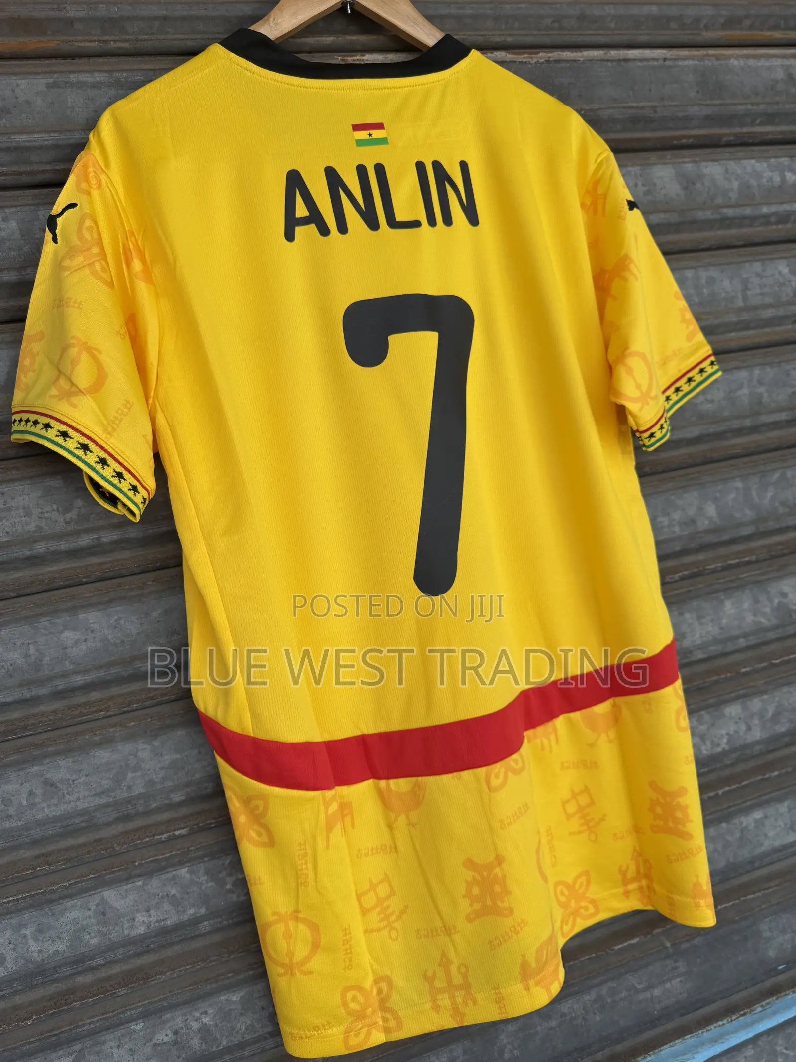 Customized Ghana Away Jersey _ Ghana 2025/2026 Away Jersey