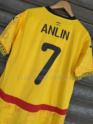 Customized Ghana Away Jersey _ Ghana 2025/2026 Away Jersey