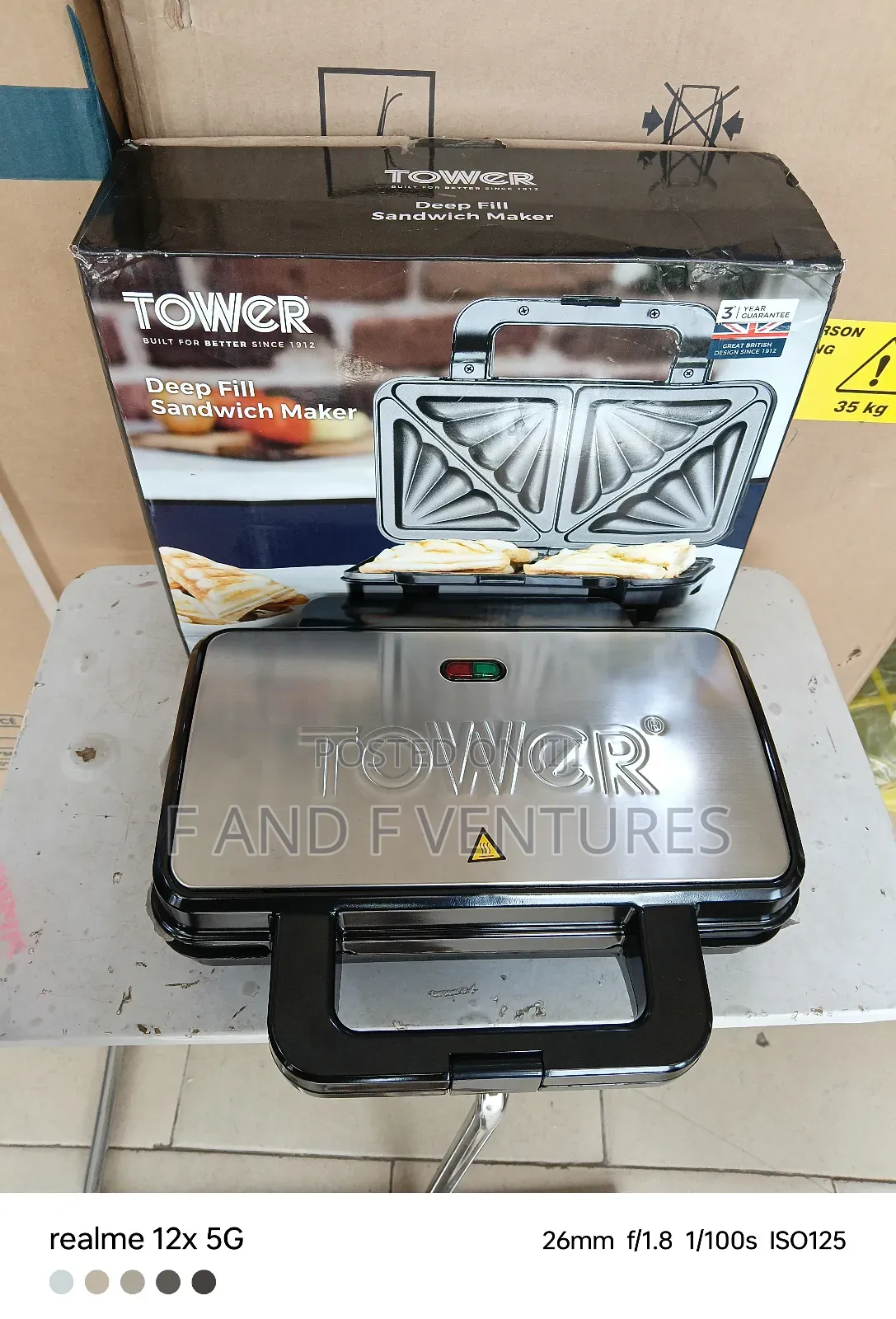 Tower Sandwich Maker - Uk