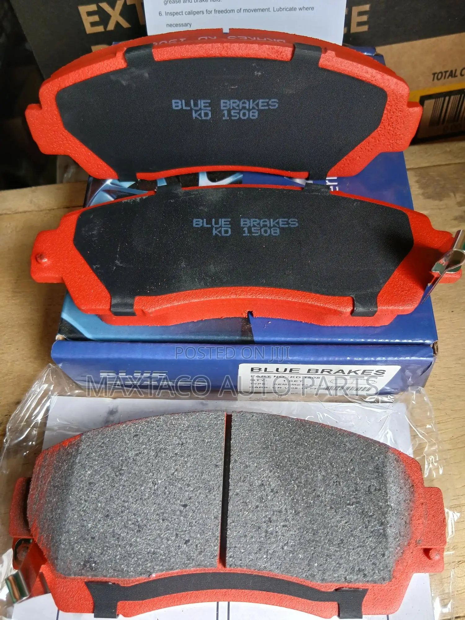 Blue Brakes Kd1508 Brake Pad-Front for Acura RDX