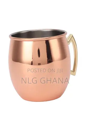 530-550ml Stainless Steel Copper Coffee Mug Metal Cup. Ghx6827
