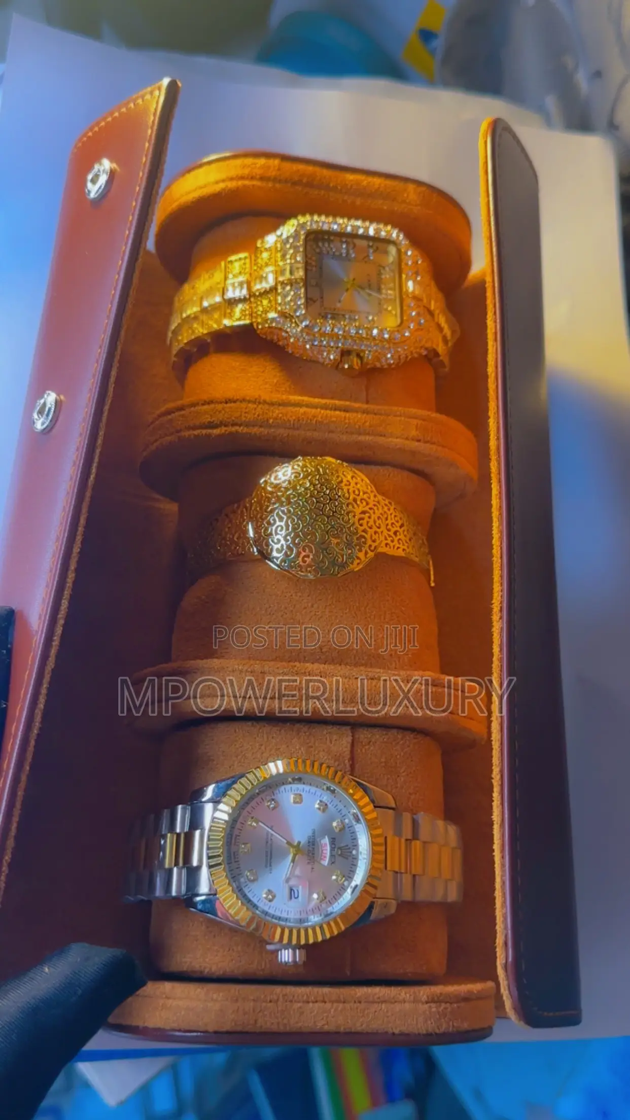 Watch Organizer( For 3 Sets Of Watches)