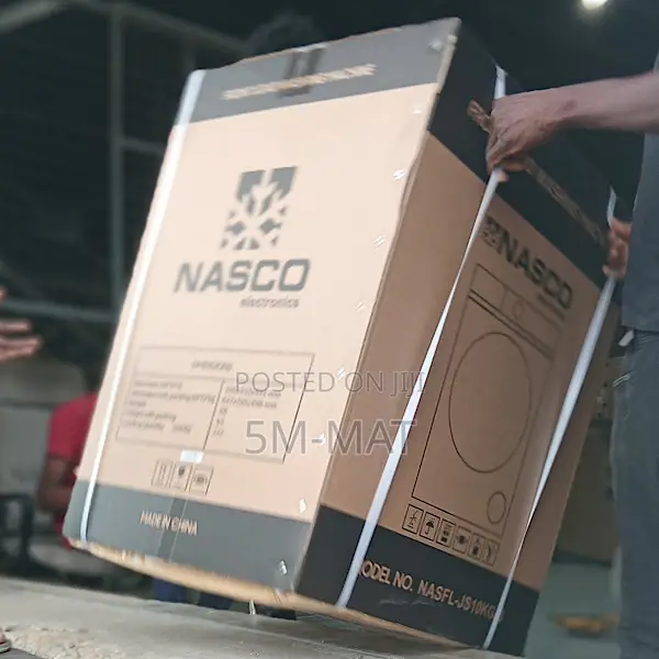 Model: Nasco 8kg Front Load Washing Machine (Nasfl-J8kg-S)