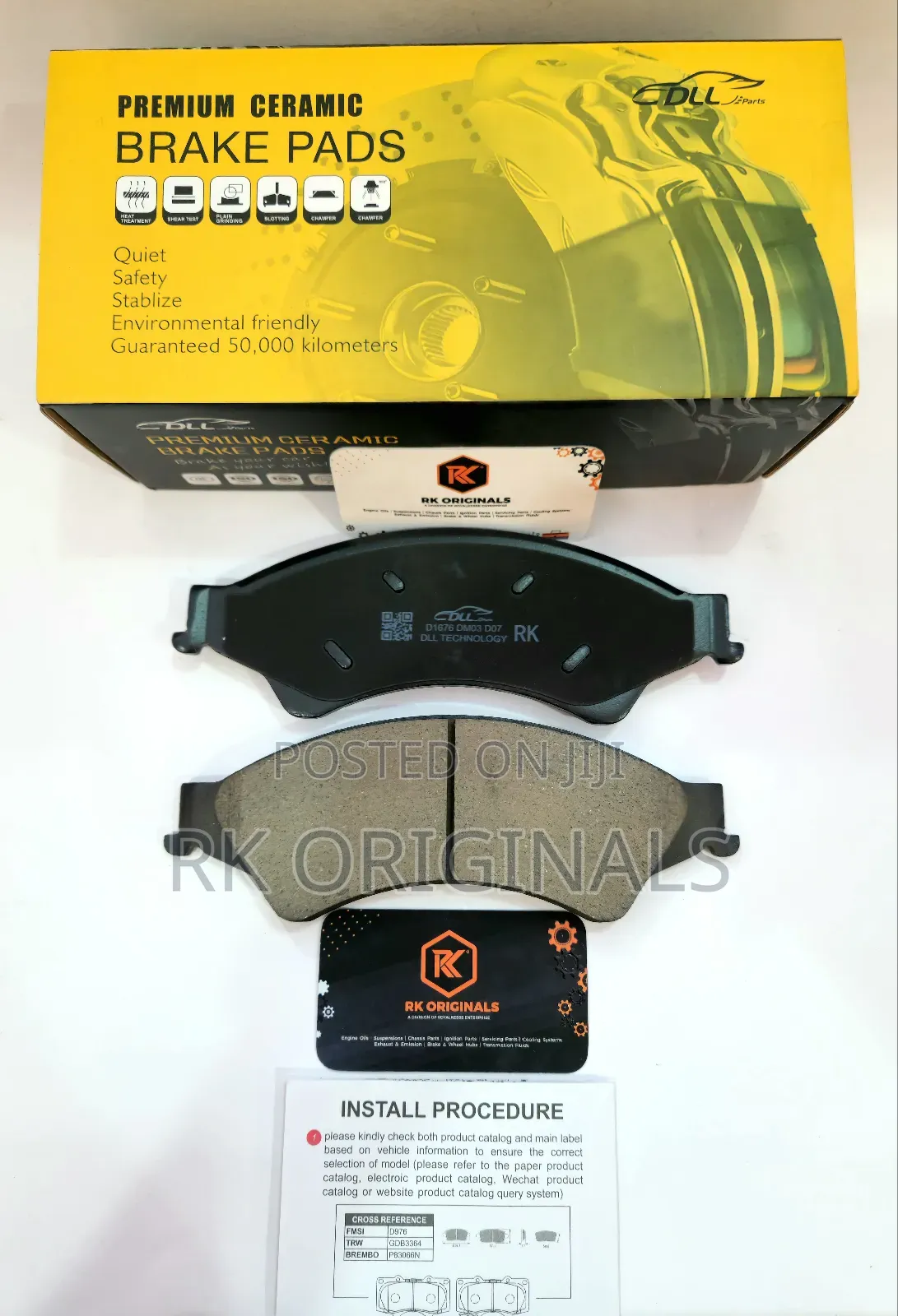 Ford Ranger T6/Mazda Bt50 Ceramic Front Brake Pads
