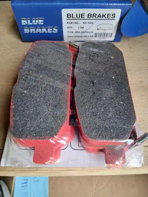Blue Brakes Kd1002 Semi Metallic Brake Pad-Back for Honda Hr-V