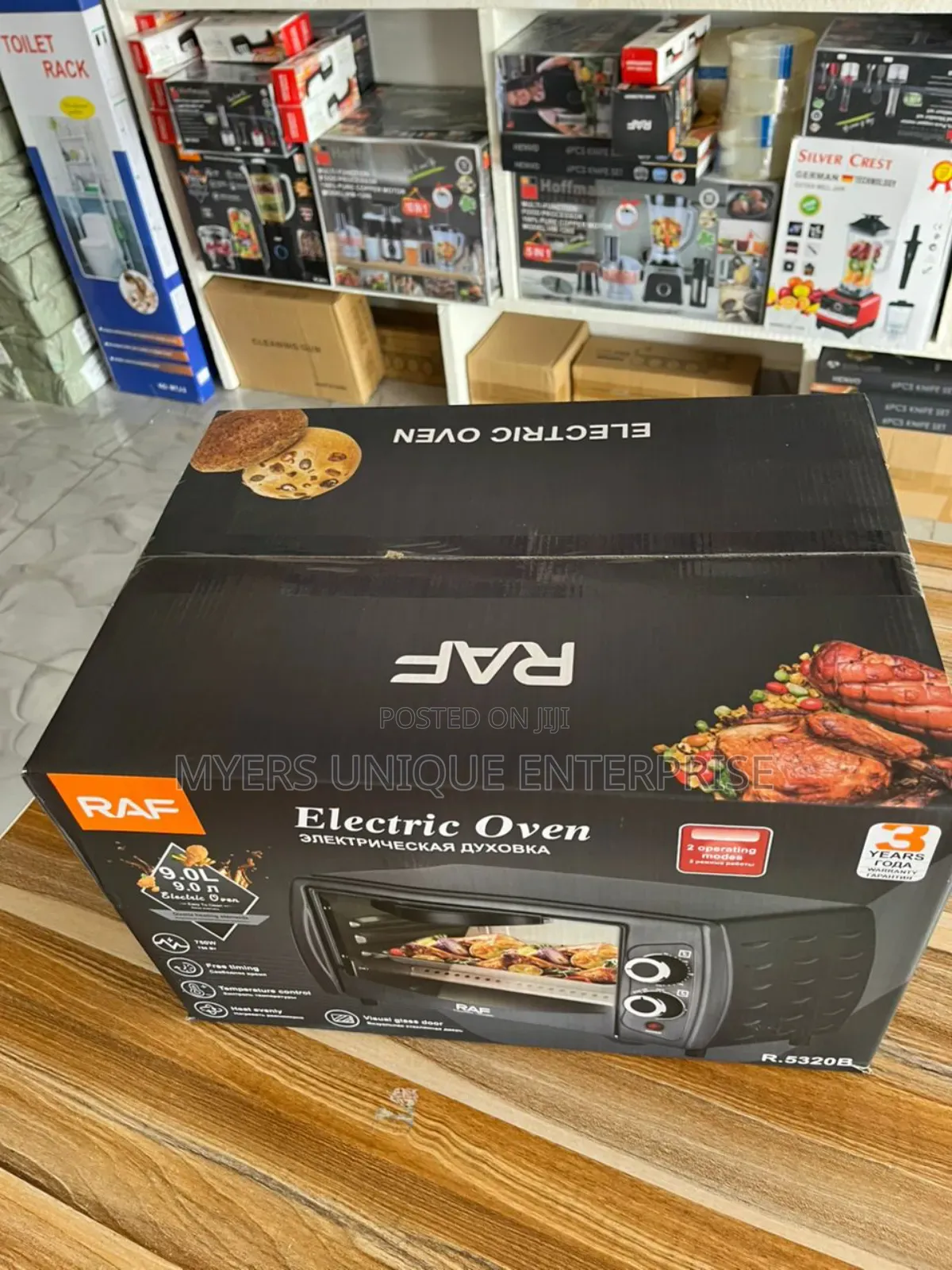 750w 9l Electric Oven
