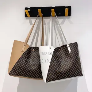 Colorblock Minimalist Tote Bag – Multi Colors