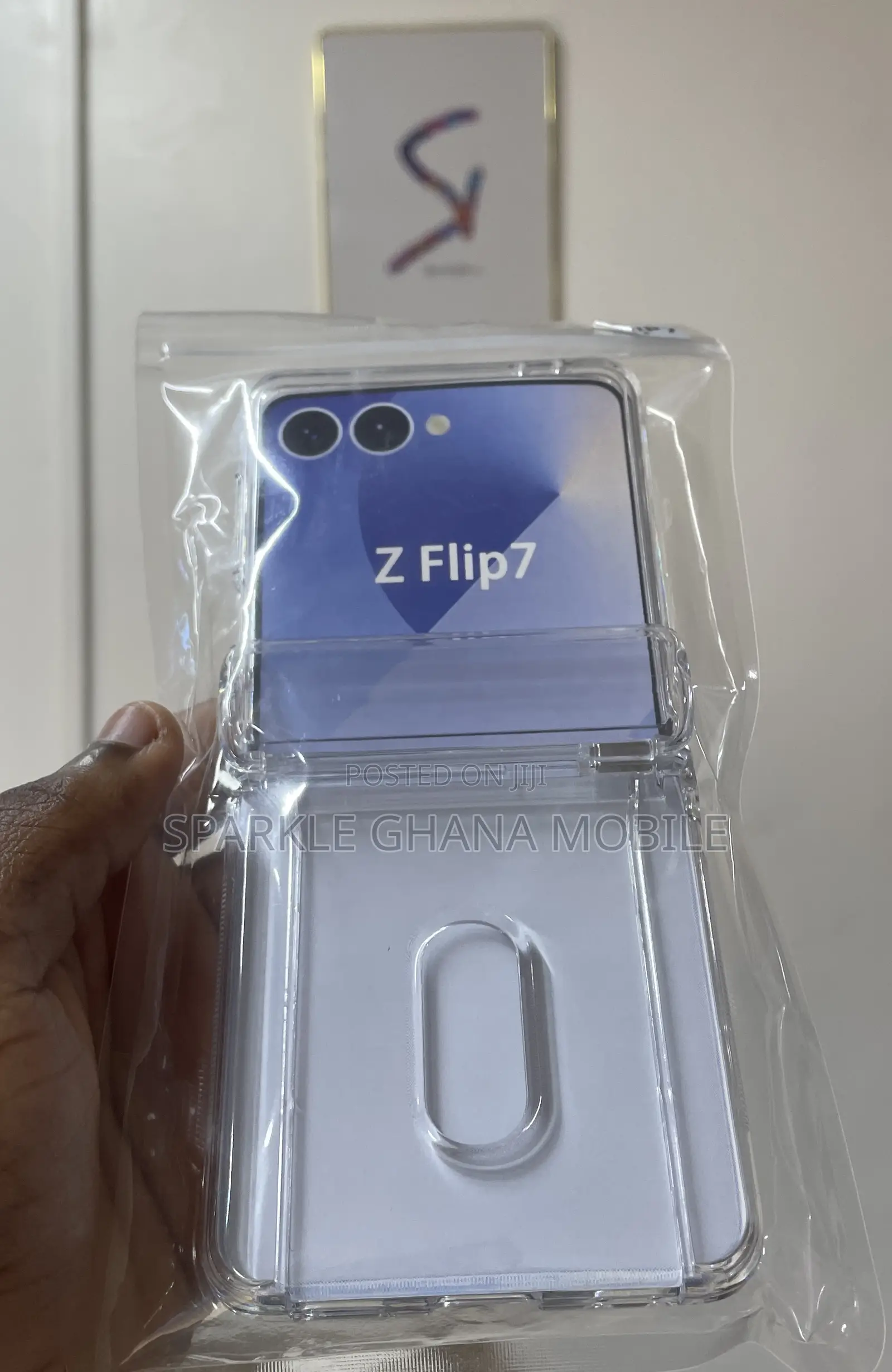 Samsung Galaxy Z Flip 7 (Transparent) Back Case