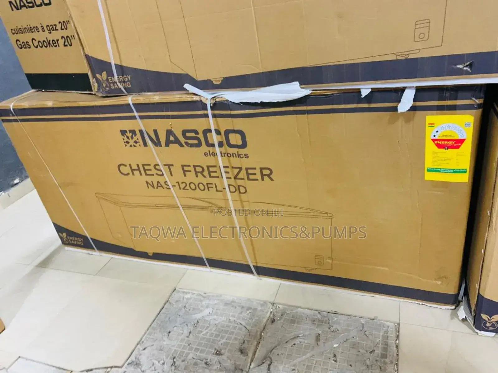 Nasco Nas-1200fl-Dd 800 Liters Double Door Chest Freezer
