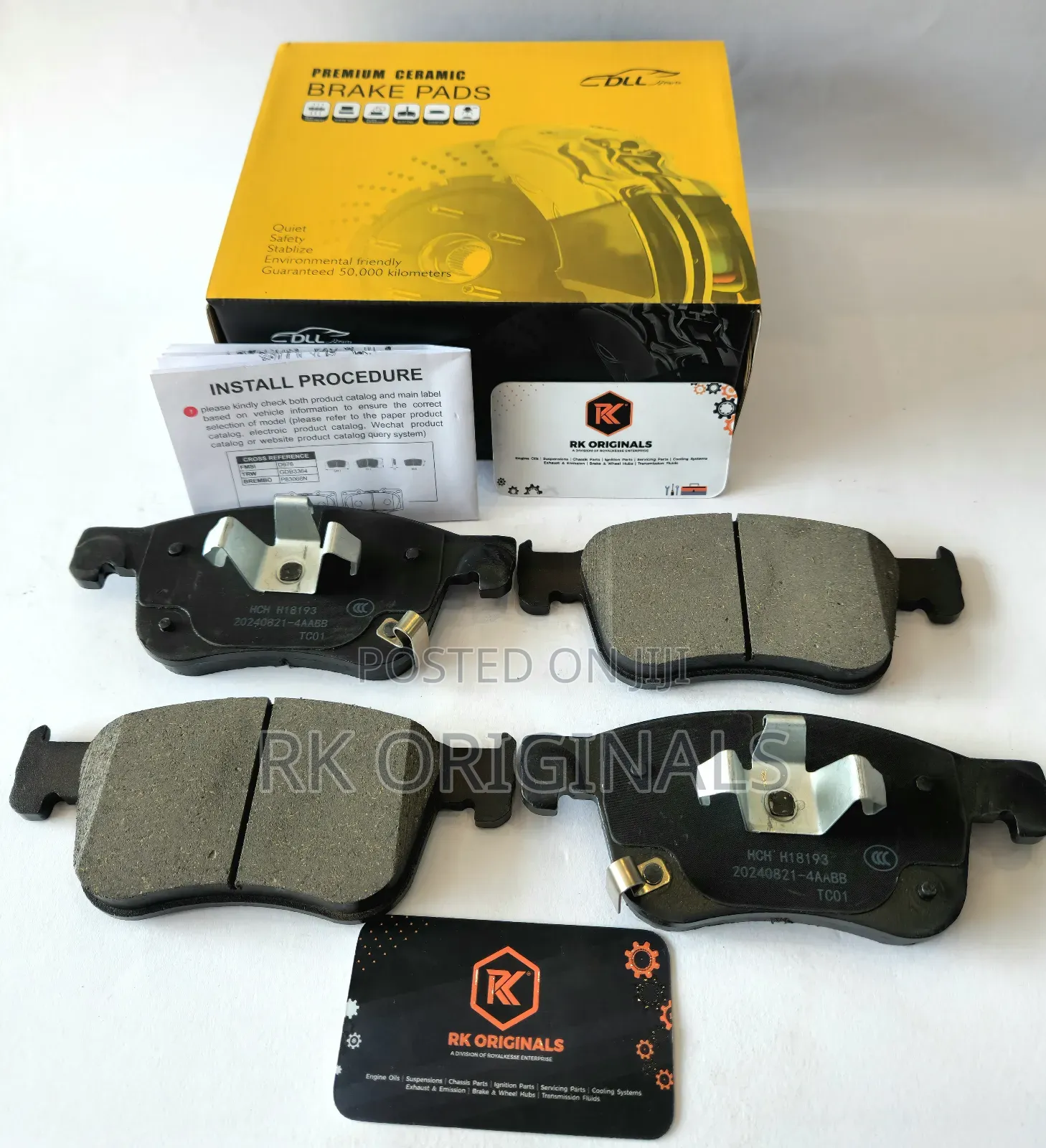 Accord Sports 18-25/Civic 22-25/Integra 23-25 Ceramic Front Brake Pad