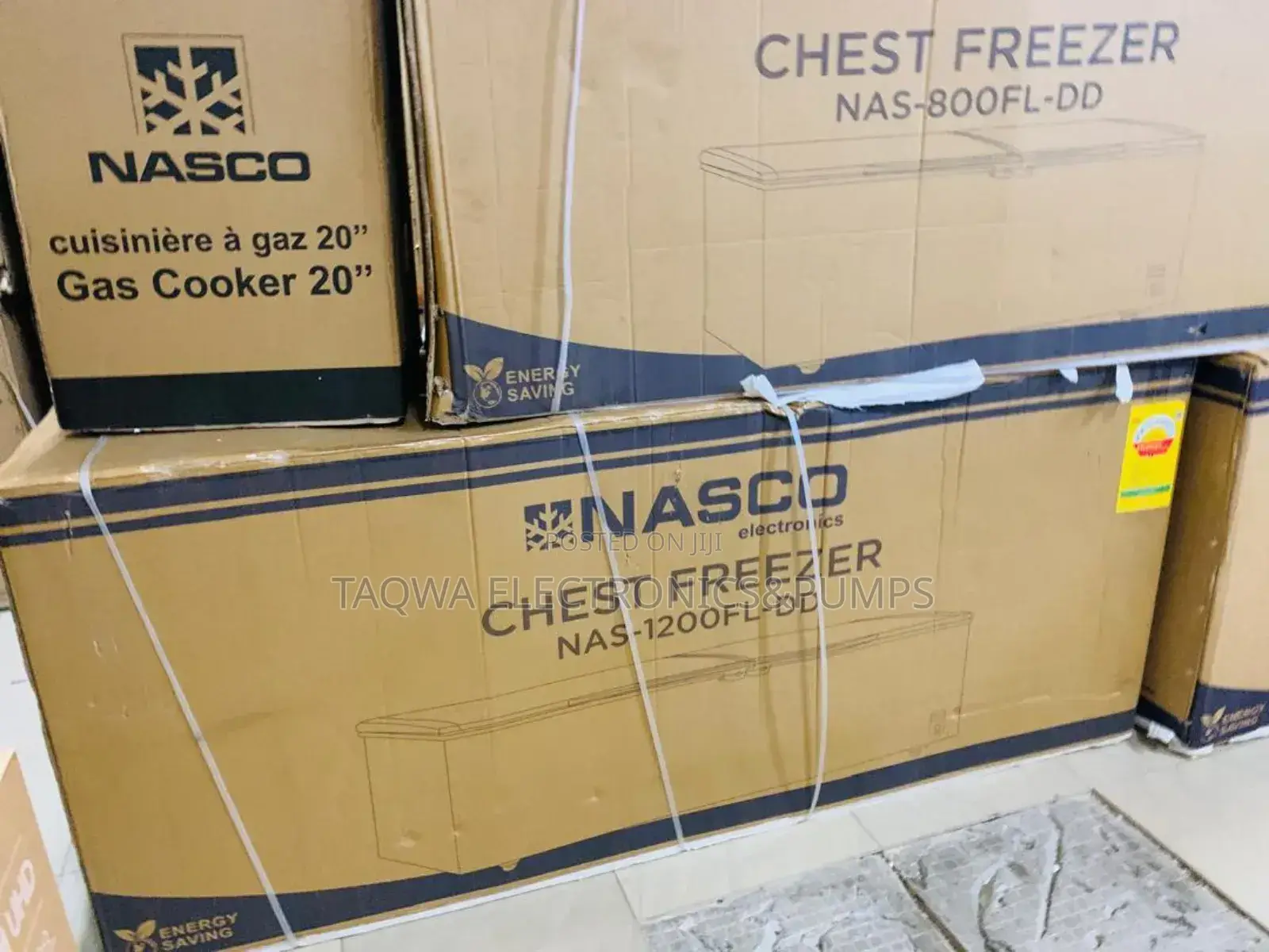 Capacity 800 Litres Nasco Chest Freezer Nas-1200fl-Dd