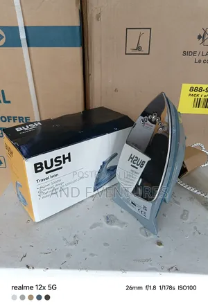 Bush Travelling Iron - Uk
