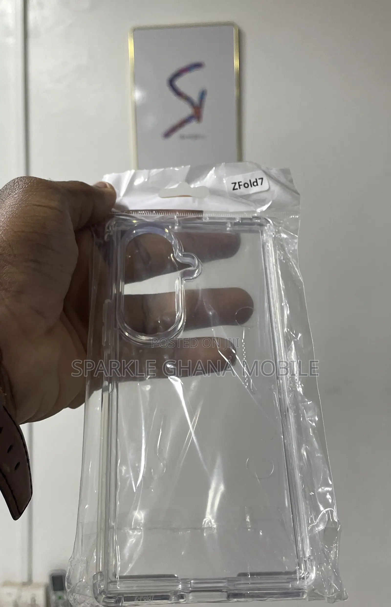 Samsung Z Fold 7 (Transparent) Back Case