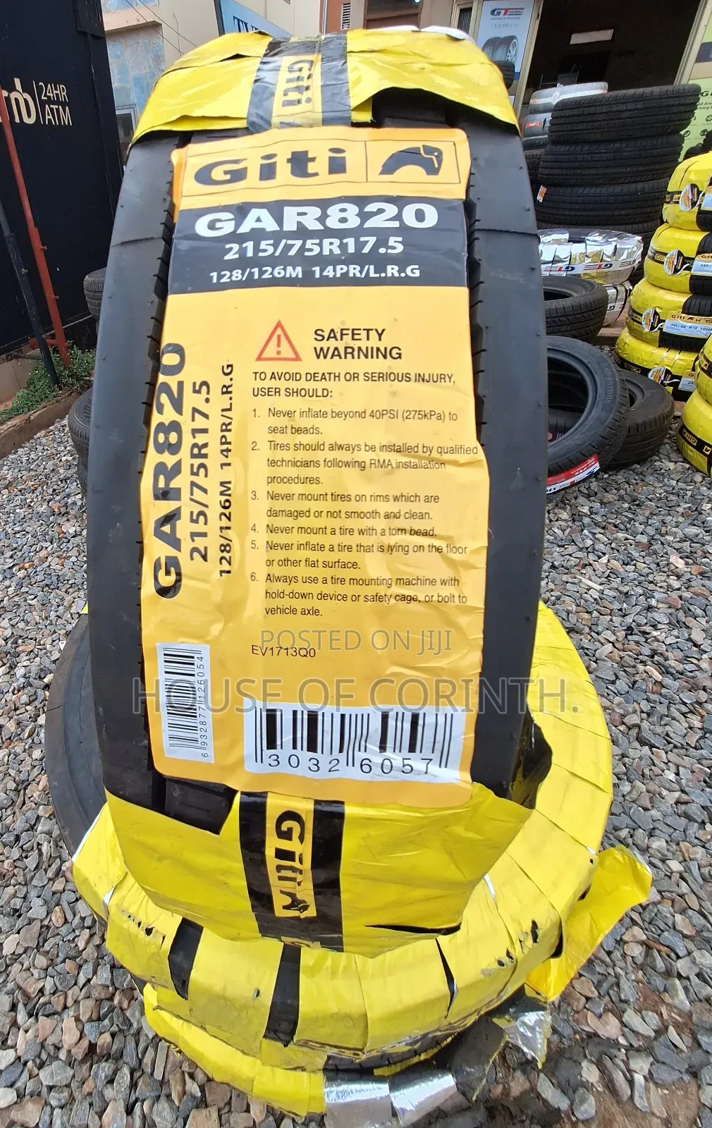 215/75r17.5 Giti Gar820 Tyre