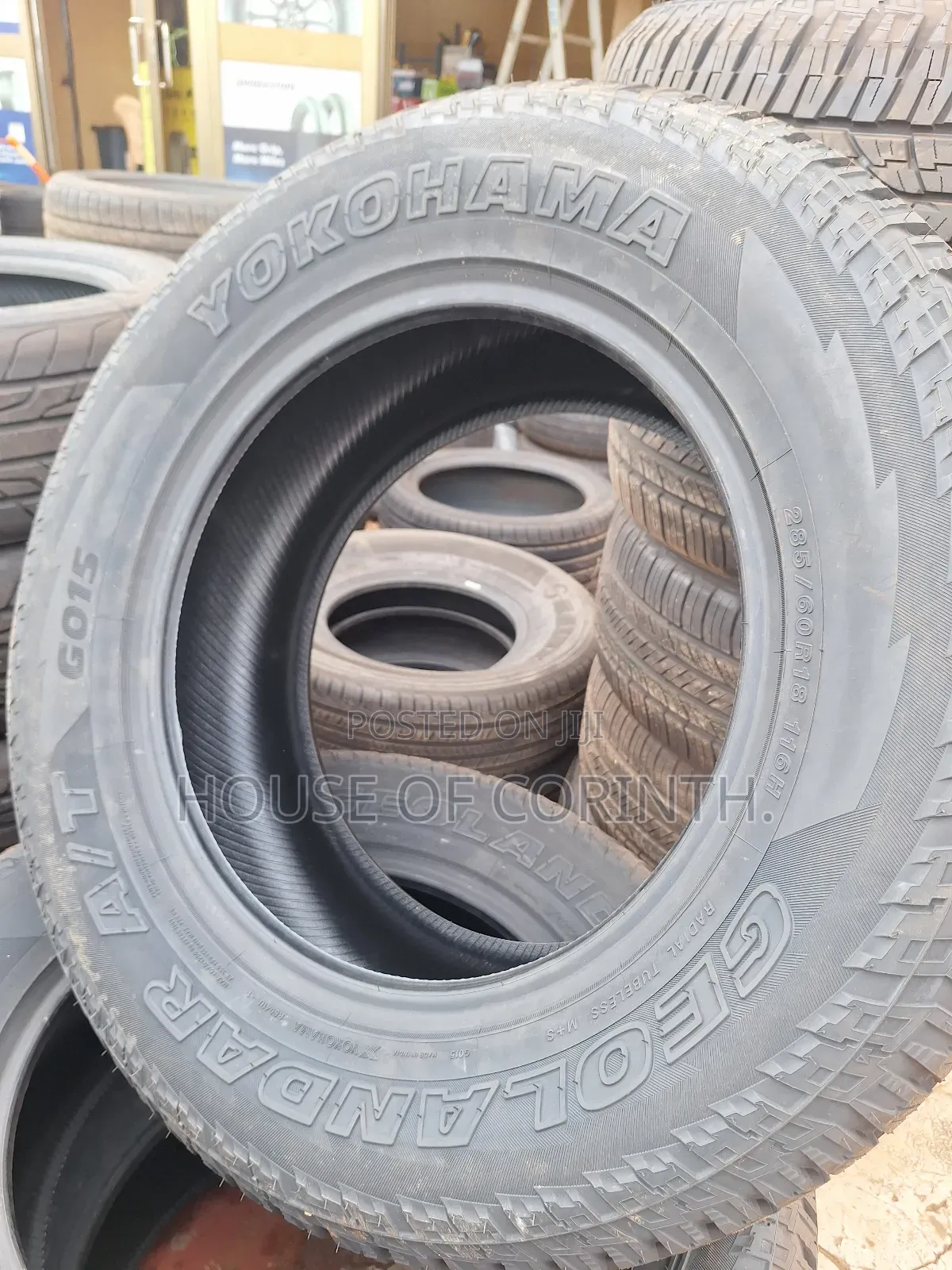 285/60r18 Yokohama Geolander All Terrain G015