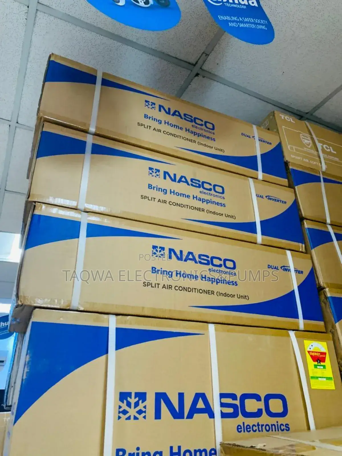 Most Efficient Nasco Dual Inverter 1.5hp Air Conditioner