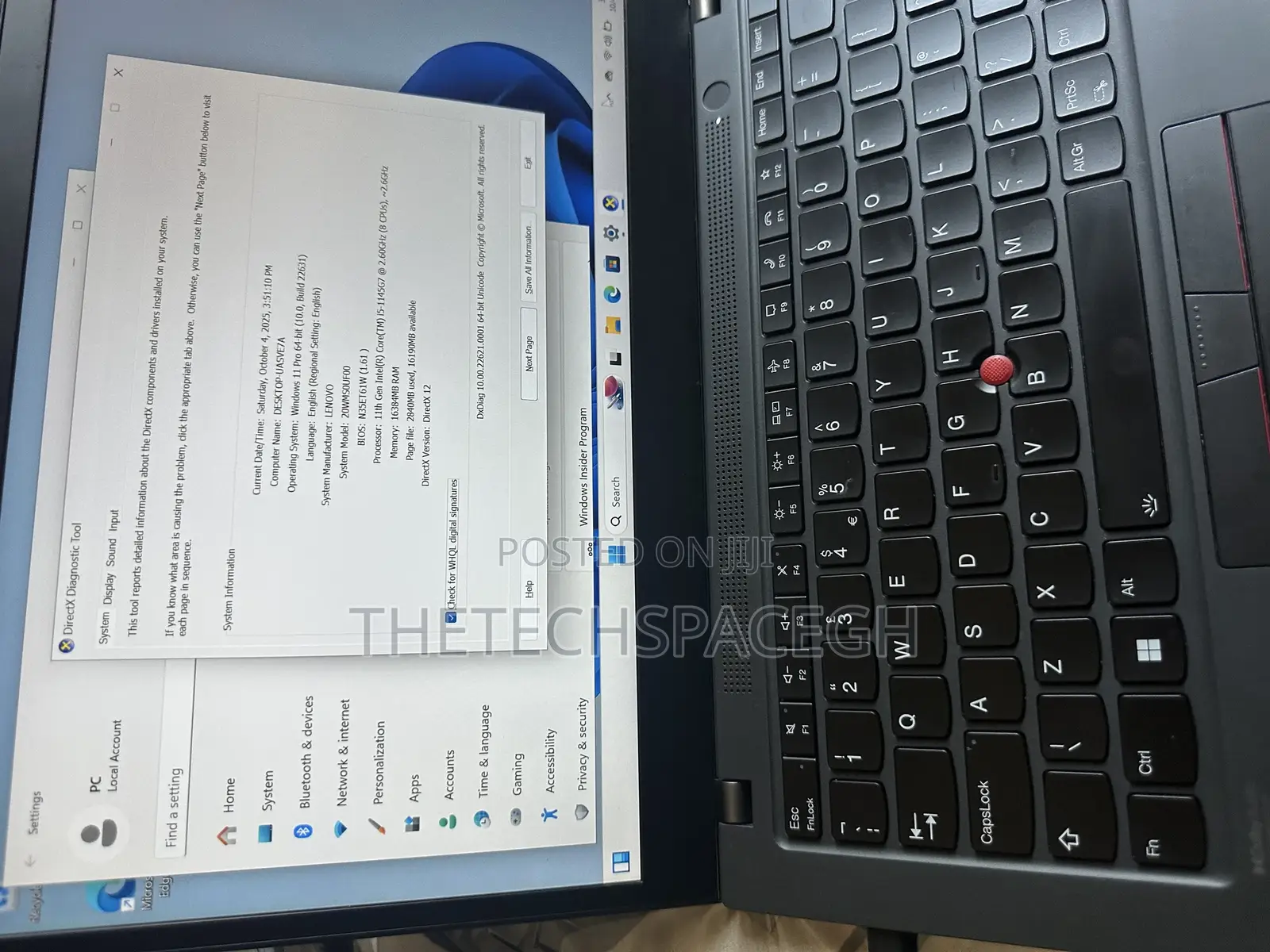 Laptop Lenovo Thinkpad T14s Gen 2 16GB Intel Core I7 SSD 256GB