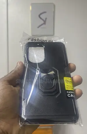 Motorola Edge + 2022 (Black Rugged) Back Case