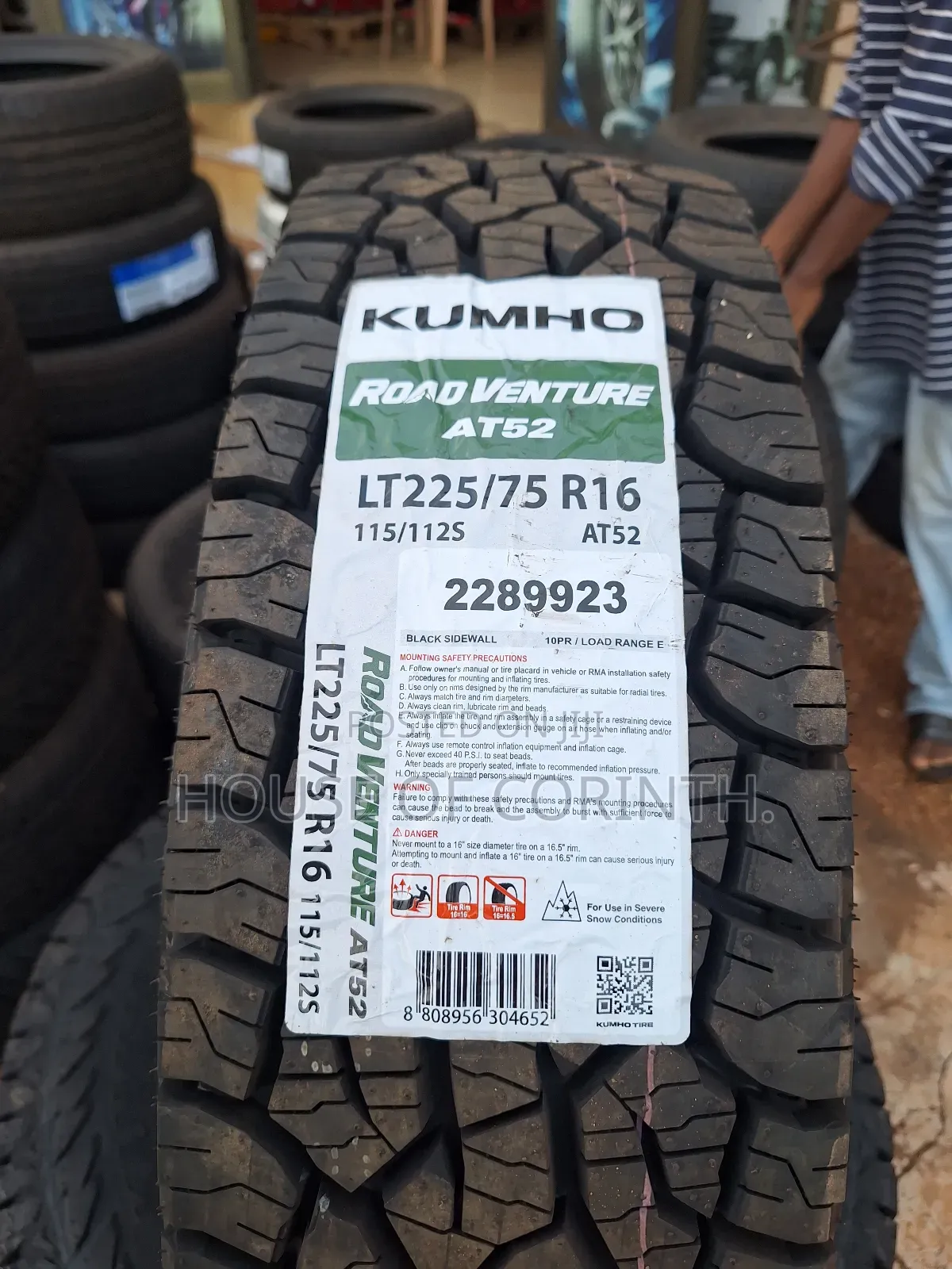 225/75r16 Lt Kumho At52 Tyre
