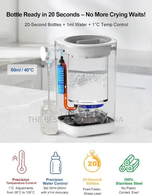 Baby Bottle Maker, Kostte 24hr Temp-Controlled Formula Maker