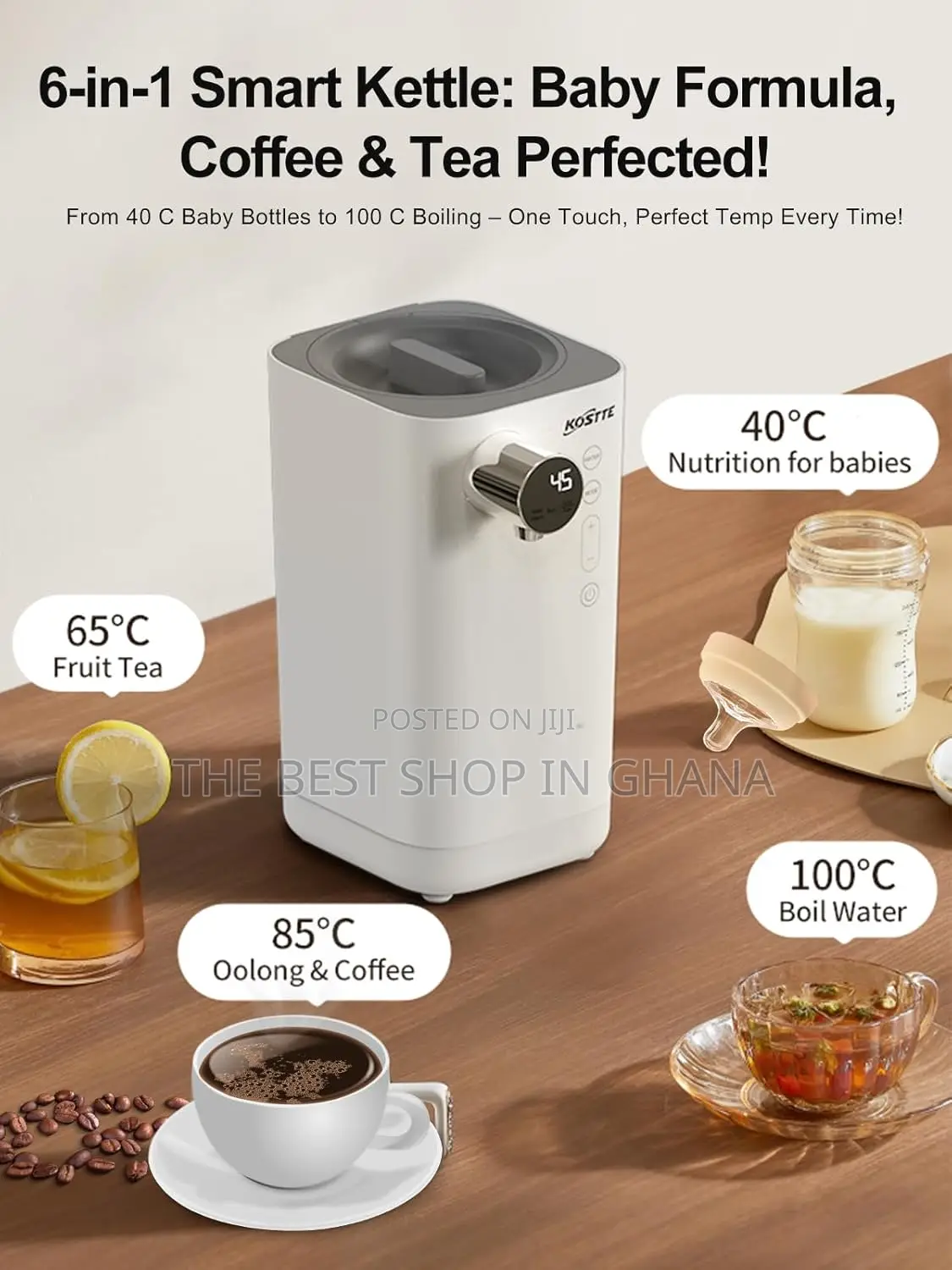 Baby Bottle Maker, Kostte 24hr Temp-Controlled Formula Maker