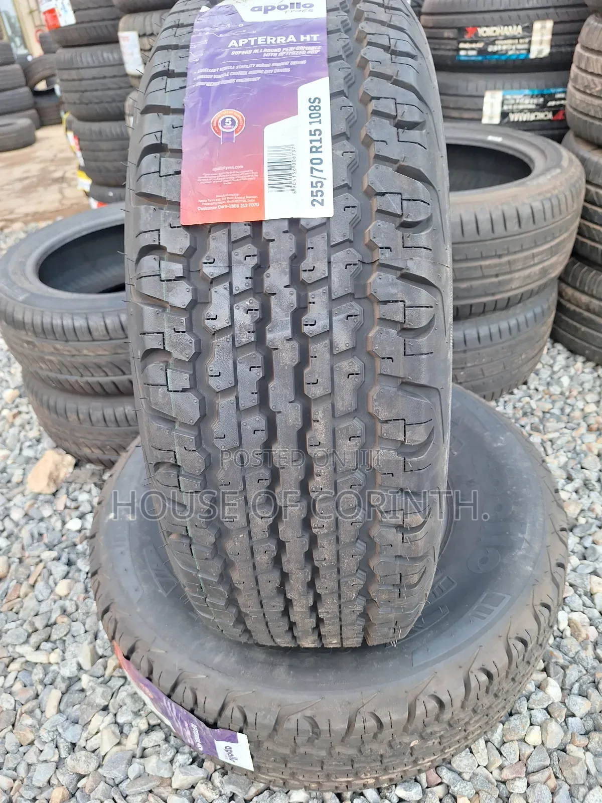 255/70r15 Apollo Ht