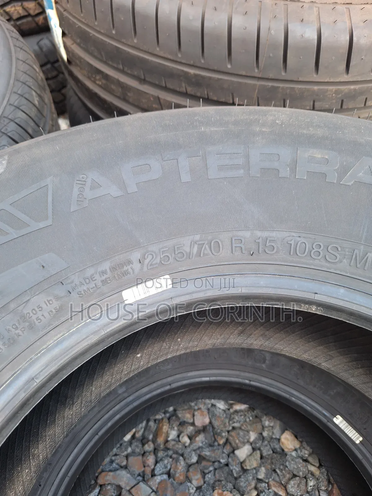 255/70r15 Apollo Ht