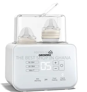 Bottle Warmer 8-in-1 Fast Baby Milk Warmer and Steriliser W/ LCD/Timer