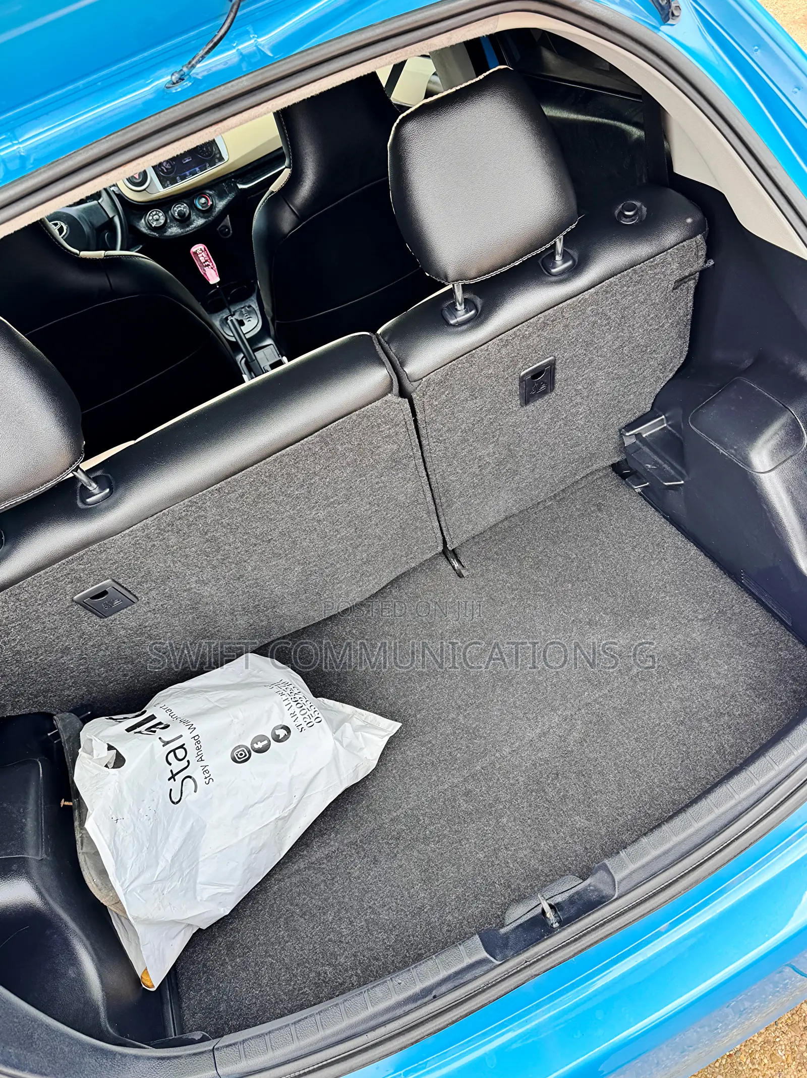 Toyota Vitz 1.3 FWD 5dr 2012 Blue