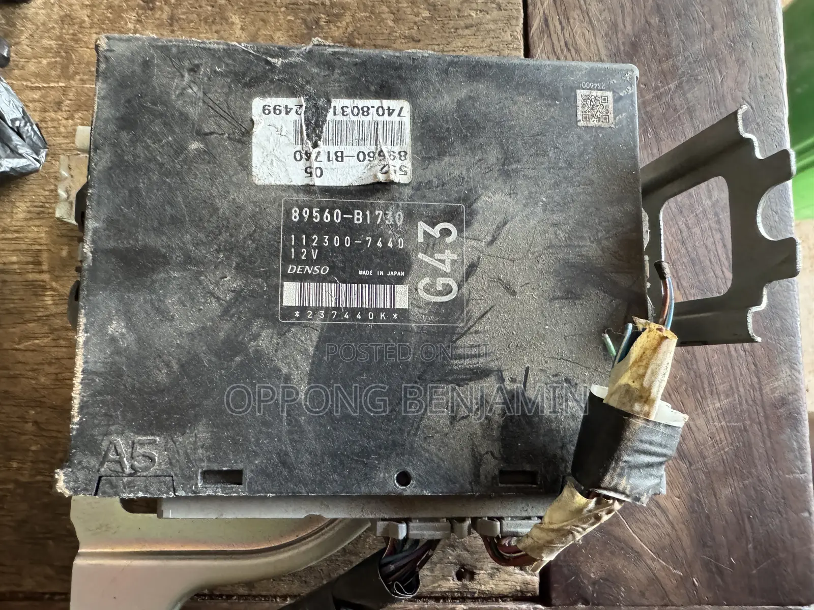 Toyota Passo Control Board
