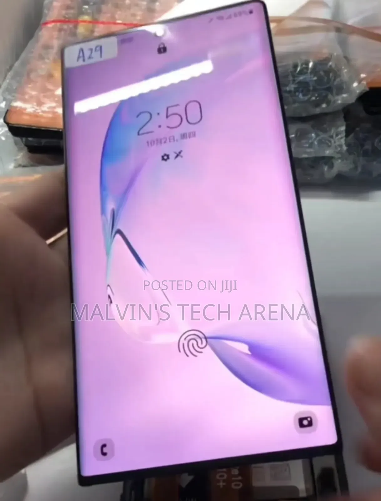 Note 10 Plus Screen