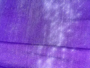 2yards Purple Shimmer Material Kente Available