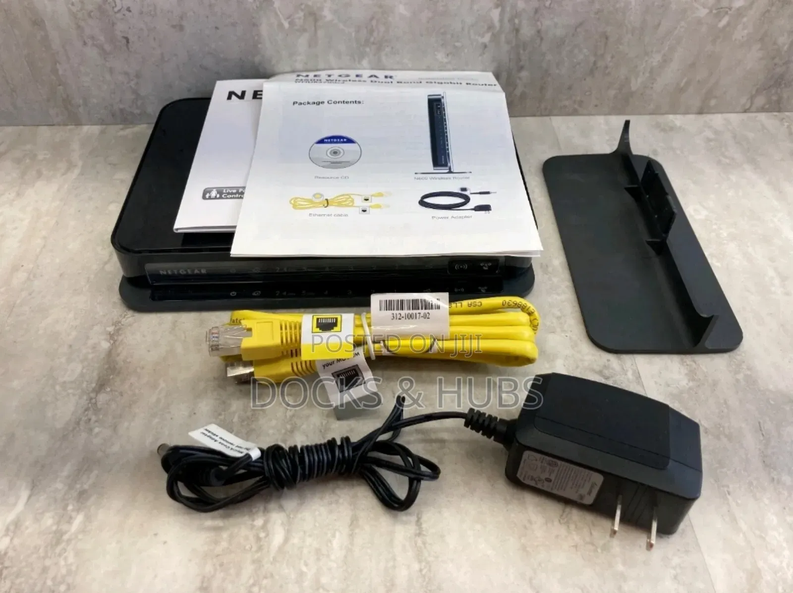 Netgear N600 Dual Band Gigabit Wifi Router (Wndr3700-100nas)