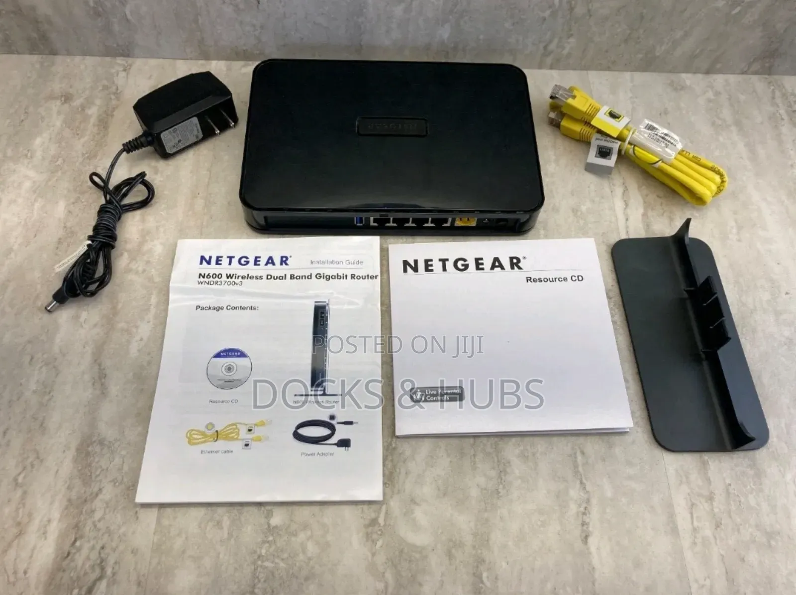 Netgear N600 Dual Band Gigabit Wifi Router (Wndr3700-100nas)