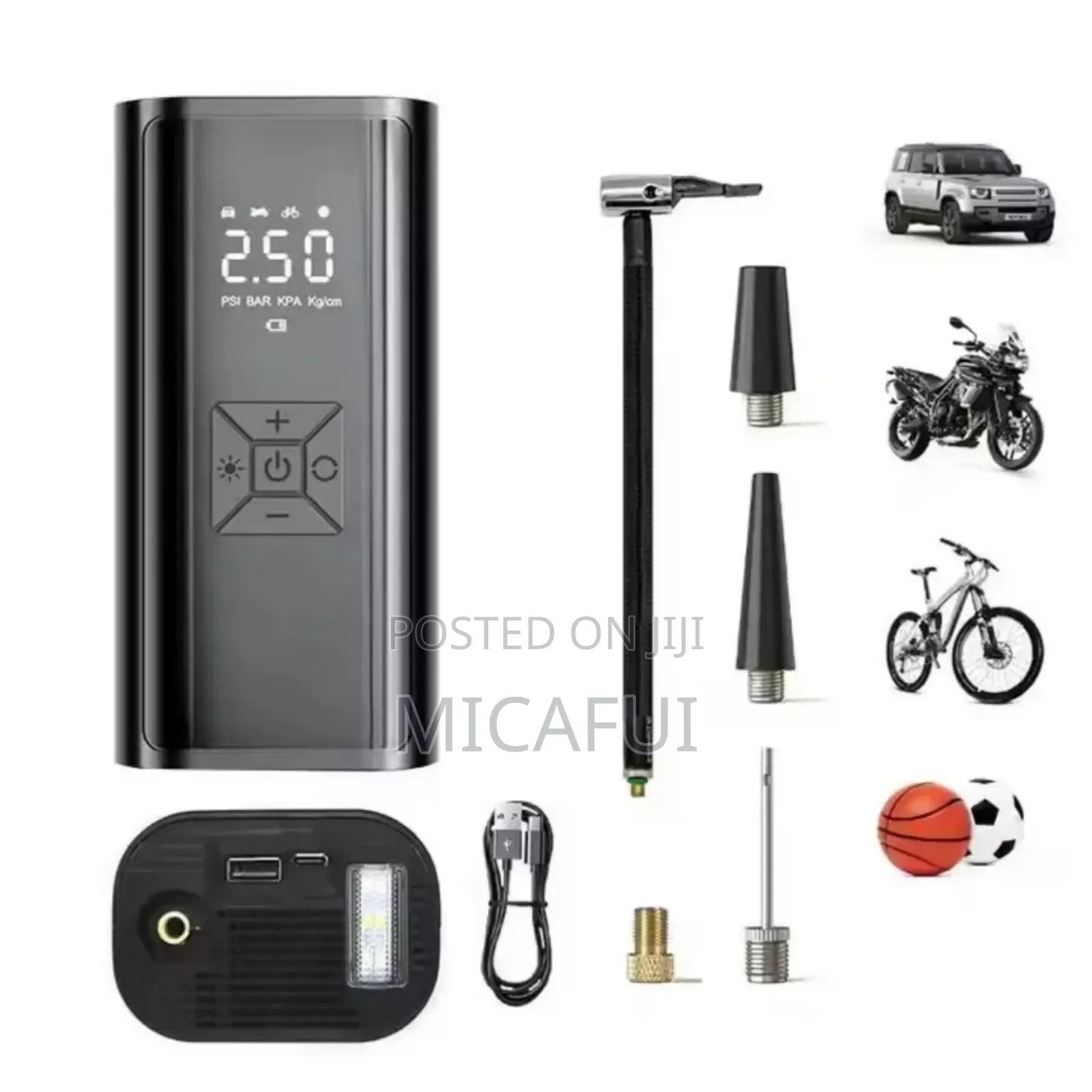 Portable Car Tire Inflator