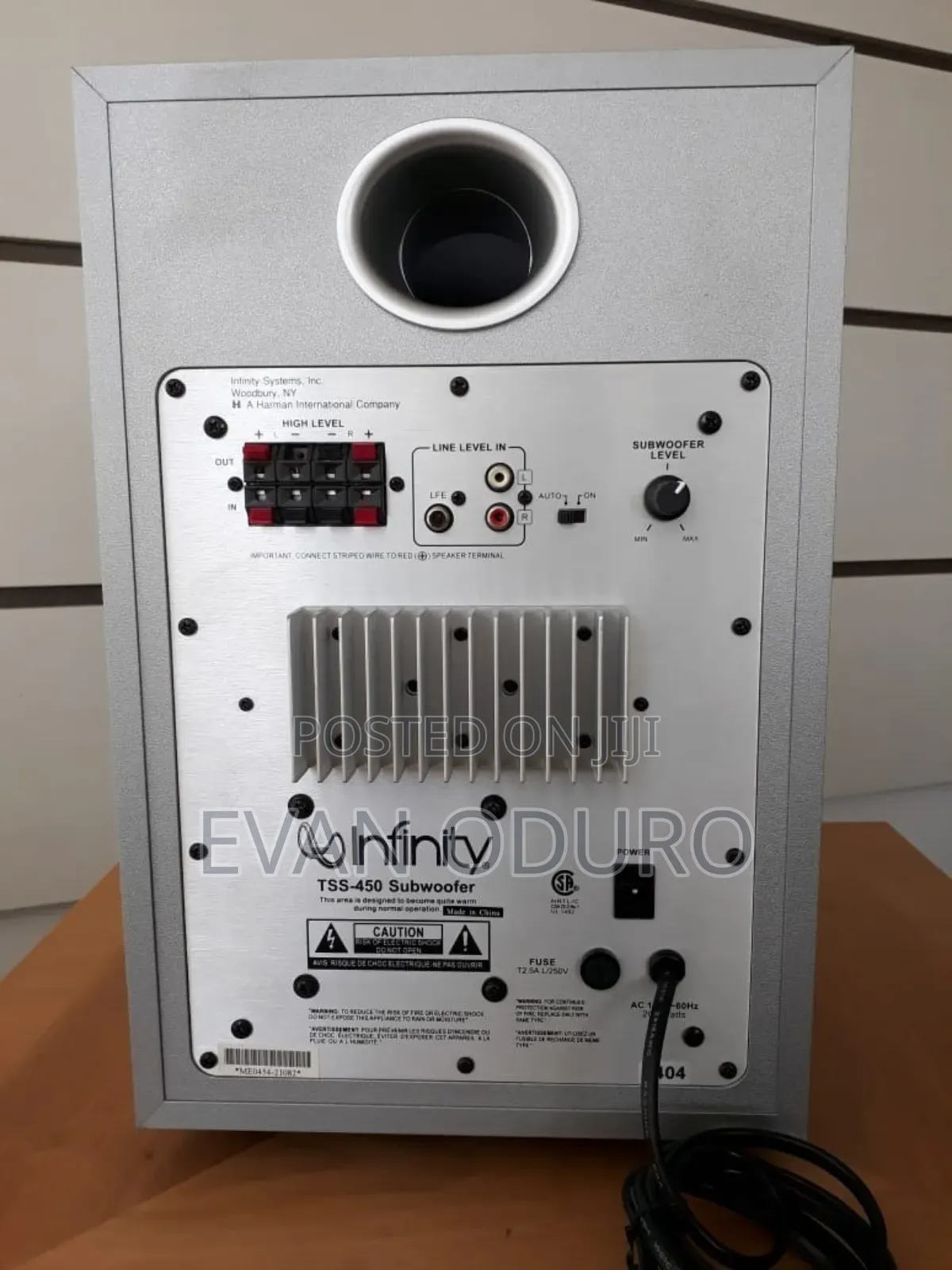 Powerful Infinity Quality Bass Impressive Sound Acoustically Loaded