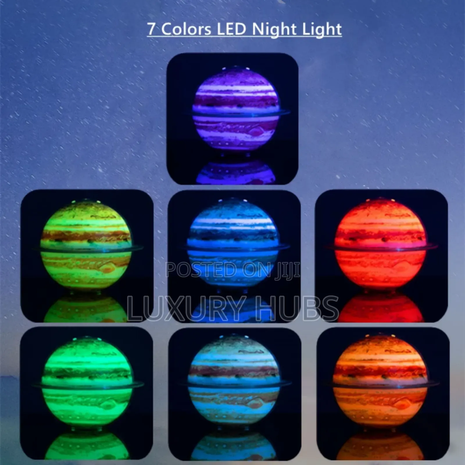 Decorative 3d Galaxy Lamp Humidifier
