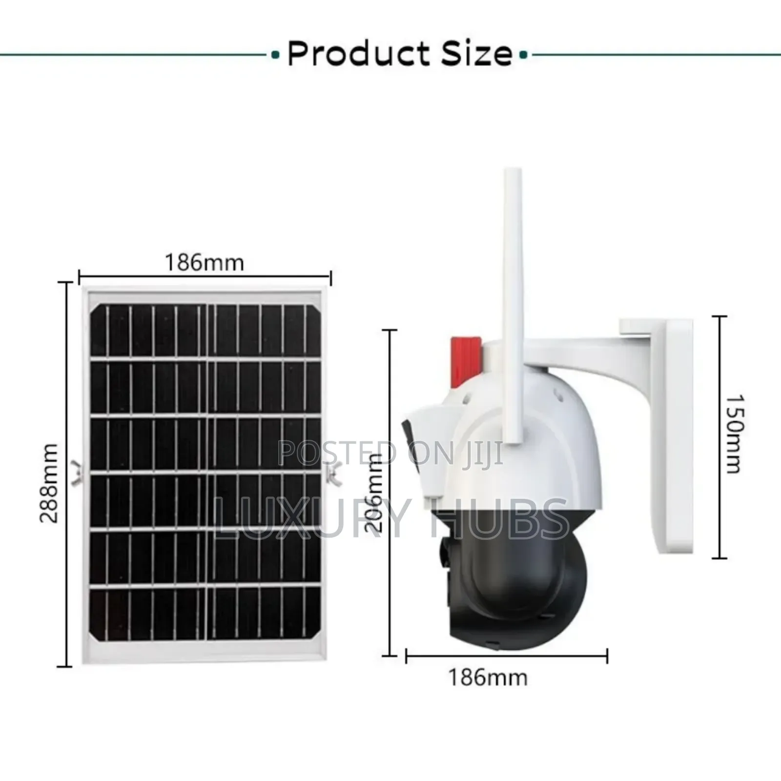 4mp Dual Lens Solar Powered CCTV