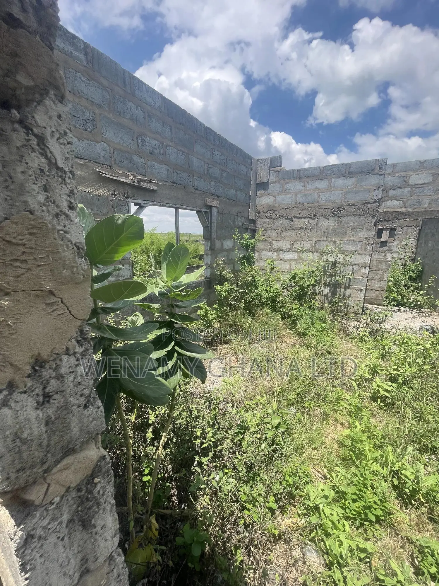 Uncompleted 2 Bedroom House For Sale At Prampram