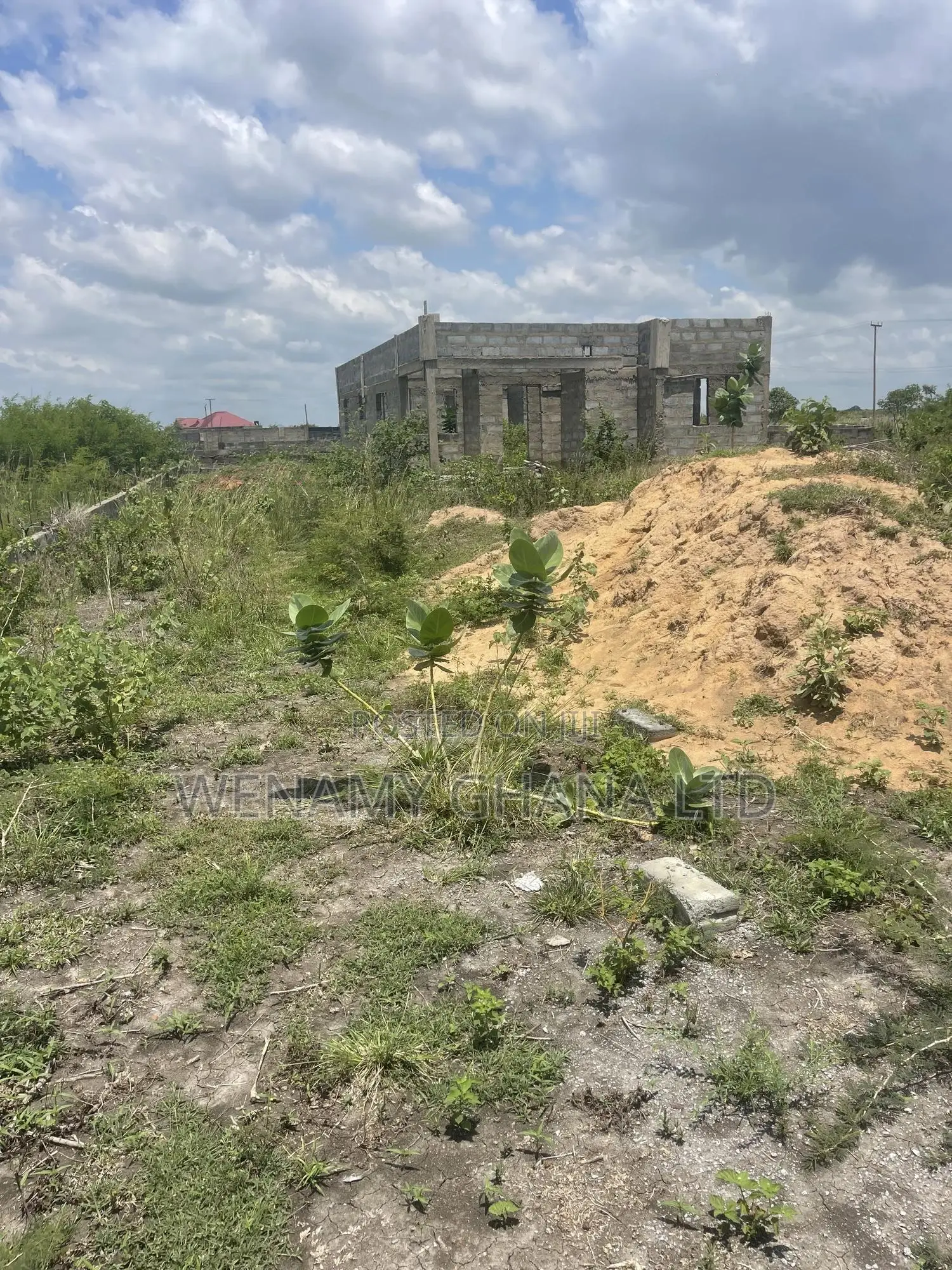 Uncompleted 2 Bedroom House For Sale At Prampram