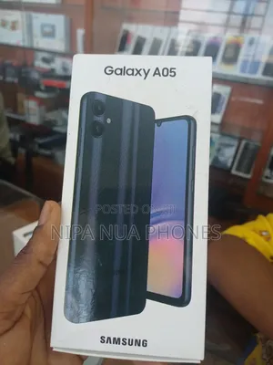 New Samsung Galaxy A05 64 GB Black