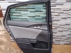 2016-2020 Honda Civic Sedan Rear Driver Left Door Black
