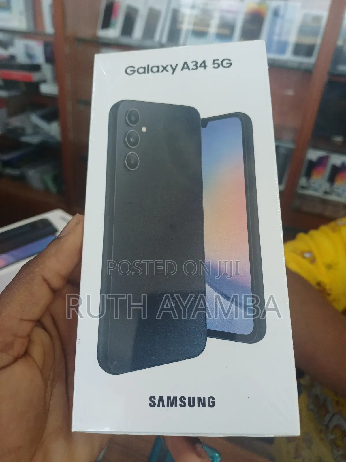 New Samsung Galaxy A34 5G 128 GB Black
