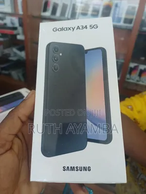 New Samsung Galaxy A34 5G 128 GB Black