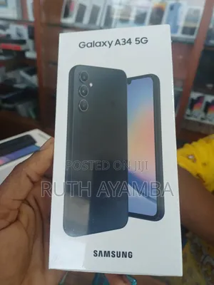 New Samsung Galaxy A34 5G 128 GB Black